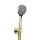 Herzbach LIVING SPA Wannenset ABG Halter 70 rund HB 100mm Multi 1500mm PVD Gold