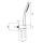 Herzbach LIVING SPA Wannenset ABG Halter 70 rund HB 100mm Multi 1500mm PVD Gold