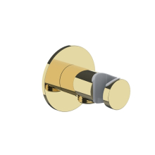 Herzbach LIVING SPA Anschlussbogen 70 mit Konushalter rund PVD Gold