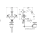 Herzbach ANAIS CLASSIC Bidet-Einlochbatterie mit Ablauf Chrom