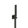 Herzbach LIVING SPA Wannenset ABG Halter 70 soft Stabhandbrause 1500mm Schwarz matt