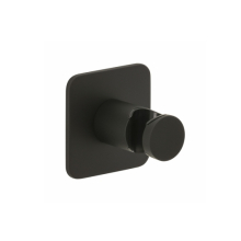 Herzbach LIVING SPA Konuswandhalter 70 soft Schwarz matt