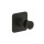 Herzbach LIVING SPA Konuswandhalter 70 soft Schwarz matt