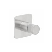 Herzbach LIVING SPA Konuswandhalter 70 soft Edelstahlfinish