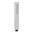 Herzbach LIVING SPA Stabhandbrause eckig Edelstahlfinish
