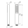 Herzbach LIVING SPA Stabhandbrause eckig Edelstahlfinish