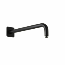 Herzbach LIVING SPA Wandarm 350mm 70 soft gewinkelt Schwarz matt