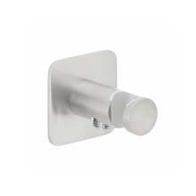 Herzbach LIVING SPA Anschlussbogen 70 mit Konushalter soft Edelstahlfinish