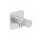 Herzbach LIVING SPA Anschlussbogen 70 mit Konushalter soft Edelstahlfinish
