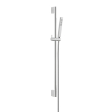 Herzbach LIVING SPA Wandstangenset Slide M 900mm Stabhandbrause eckig Chrom