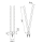Herzbach LIVING Handtuchhalter 340mm zweiteilig Edelstahlfinish