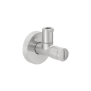 Herzbach LIVING Eckventil rund Edelstahlfinish