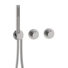 Herzbach MODUL7 Thermostat-Farbset 1 Verbraucher Edelstahl