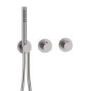 Herzbach MODUL7 Thermostat-Farbset 1 Verbraucher Edelstahl