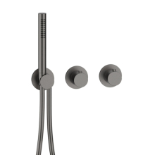 Herzbach MODUL7 Thermostat-Farbset 1 Verbraucher Black Steel