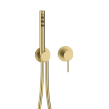 Herzbach MODUL7 Hebelmischer-Farbset 1 Verbraucher Brass Steel