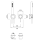 Herzbach MODUL7 Hebelmischer-Farbset 1 Verbraucher Brass Steel