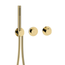 Herzbach MODUL7 PUSH Thermostat-Farbset 1 Verbraucher PVD Gold