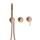 Herzbach MODUL7 Hebelmischer-Farbset 2/3 Verbraucher Copper Steel