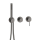 Herzbach MODUL7 Hebelmischer-Farbset 2/3 Verbraucher Black Steel