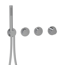 Herzbach MODUL7 PUSH Thermostat-Farbset 2 Verbraucher Chrom