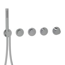 Herzbach MODUL7 PUSH Thermostat-Farbset 3 Verbraucher Chrom