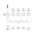 Herzbach MODUL7 PUSH Thermostat-Farbset 3 Verbraucher...