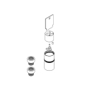 Herzbach MODUL7 Verlängerung 30mm Hebelmischer...