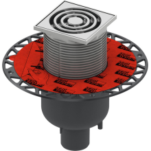 TECE Ablaufset senkrecht DN50 mit Seal Universalflansch
