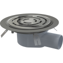AlcaDrain Bodenablauf 105×105/50 mm mit einem...