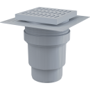 AlcaDrain Bodenablauf 150×150/110 mm mit einem...