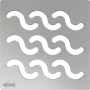 AlcaDrain Design Rost  102×102 mm Edelstahl...