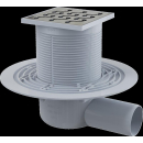 AlcaDrain Bodenablauf 105×105/50 mm mit einem...