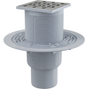 AlcaDrain Bodenablauf 105×105/50/75 mm mit einem...