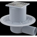 AlcaDrain Bodenablauf 105×105/50 mm mit einem...