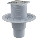 AlcaDrain Bodenablauf 105×105/50/75 mm mit einem...