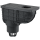 Alcadrain Universal-Regensinkkasten 300×155/110 mm Abgang senkrecht, Schwarz