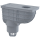 Alcadrain Universal-Regensinkkasten 300×155/110 mm Abgang senkrecht, Grau