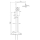 S100 Eco Duschsyst. mit Therm. KB 23cm HBR 3-str. Schlauch 1600mm chrom