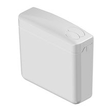 PAGETTE Spülkasten Ecoplus AP,2-Mg, Schwitzw.gedäm, 6-9l, weiß