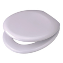 PAGETTE WC-Sitz Rondo mit Edst.-Bef., Duroplast, weiß
