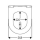 Hamberger WC-Sitz pass. zu aktiv4YOU 2.0 Keramik aktiv4YOU 2.0, Soft close, Edelst.-Bef.