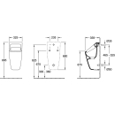 Villeroy & Boch Architectura Absaug-Urinal