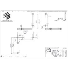 pba 01 Duschhandlauf rechts 660x660mm, aus Nylon, mit Brausehalterstange 820mm