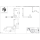 pba 01 Duschhandlauf links 660x660mm, aus Nylon, mit Brausehalterstange 820mm