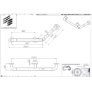 pba 01 Winkelgriff R 135Gr, 500x300mm, aus Nylon