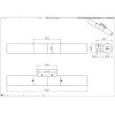 pba 01 Spiegelleuchte Nylon zur Montage, an rahmenlosen...