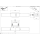 pba 01 Spiegelleuchte aus Nylon zur, Wandmontage, 405x75mm