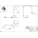 pba 01 Duschhandlauf links 760x400mm, aus Nylon, mit...