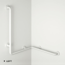 pba 01 Duschhandlauf rechts 760x760mm, aus Nylon, mit...